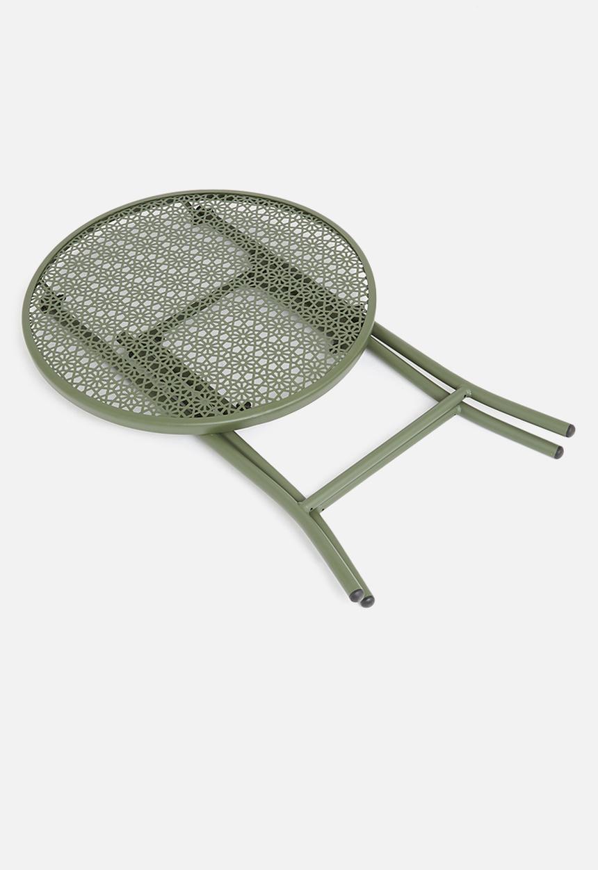 H&S - Rumi outdoor folding table-green
