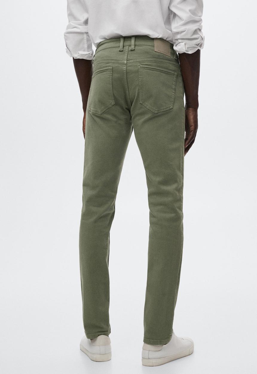 MANGO - Ibiza slim fit jean - khaki