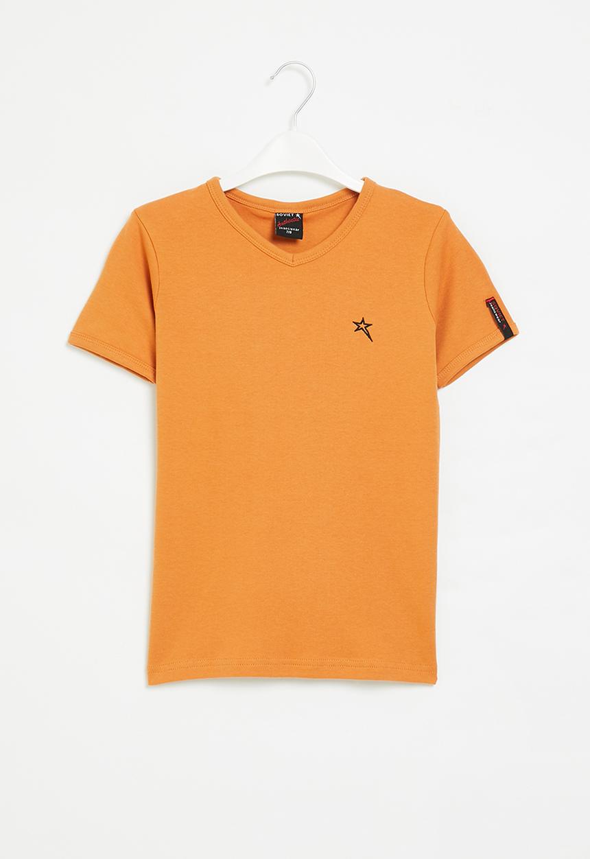 SOVIET - B bolt evo short sleeve muscle tee - pumpkin