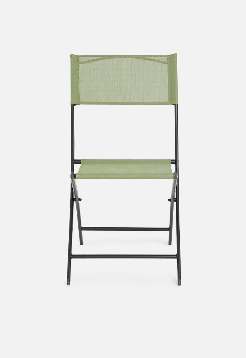 H&S - Sima folding chair-green