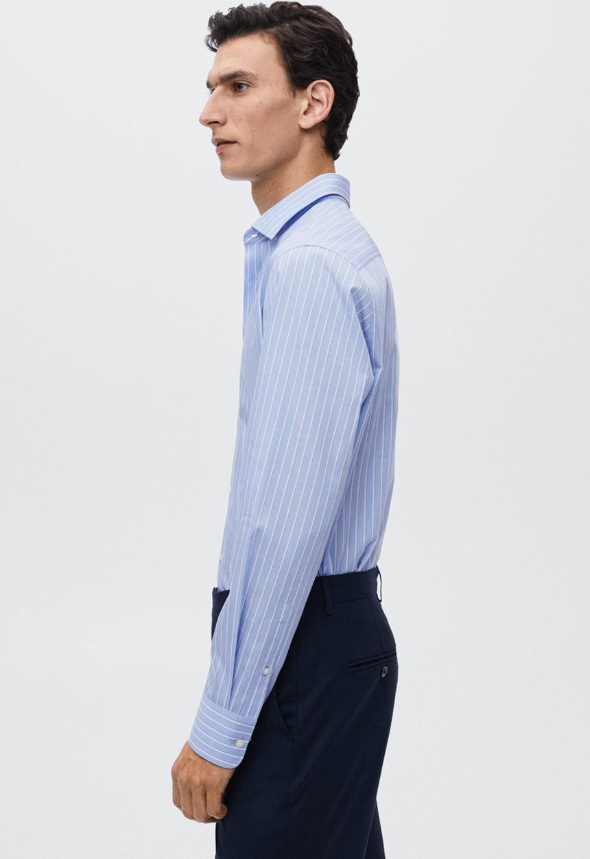 MANGO - Begur shirt  - blue