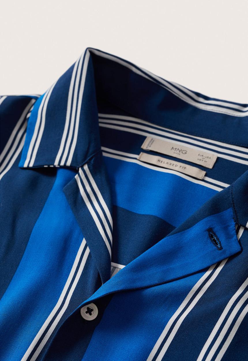 MANGO - Vera shirt - navy