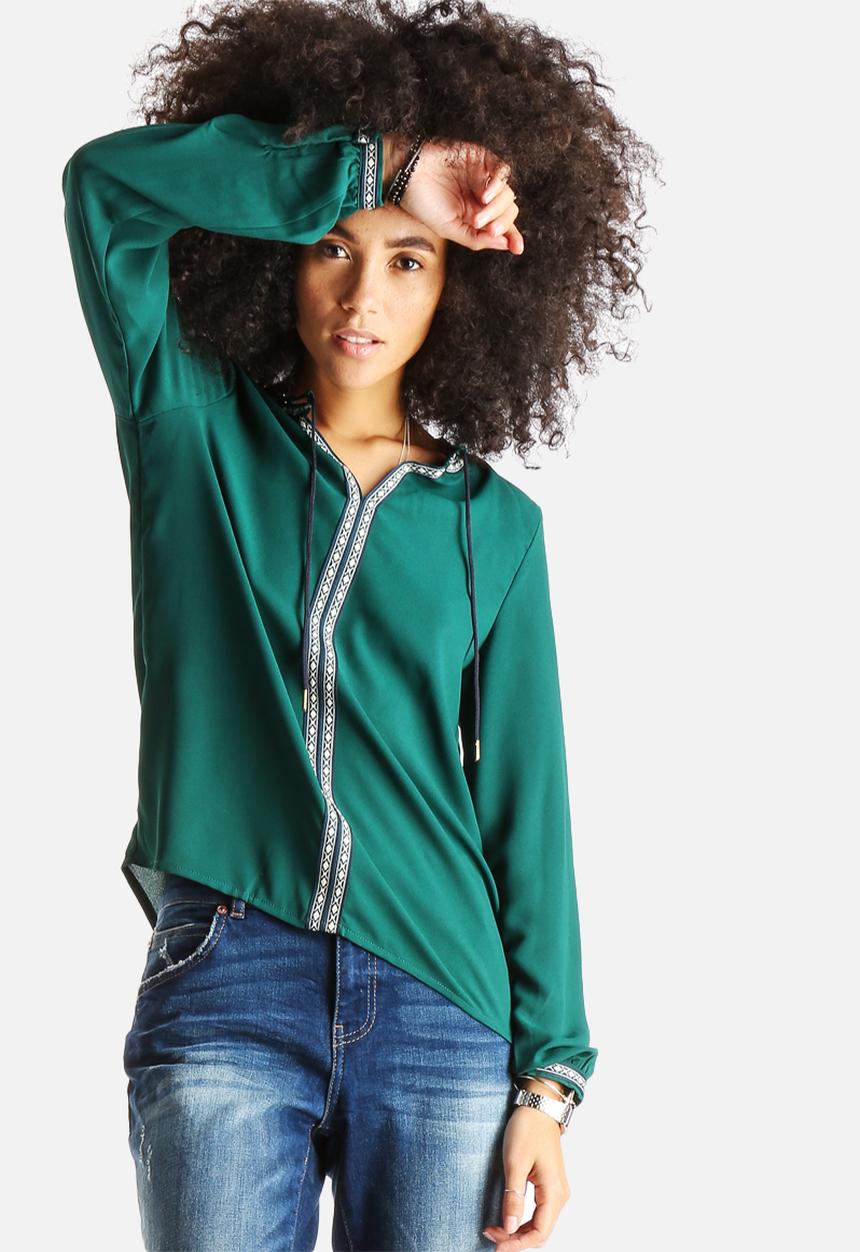 Vero Moda - Yaya Trim Blouse