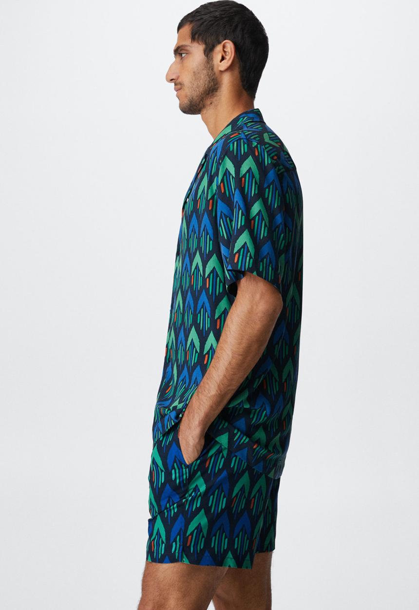 MANGO - Sanjose shirt - navy
