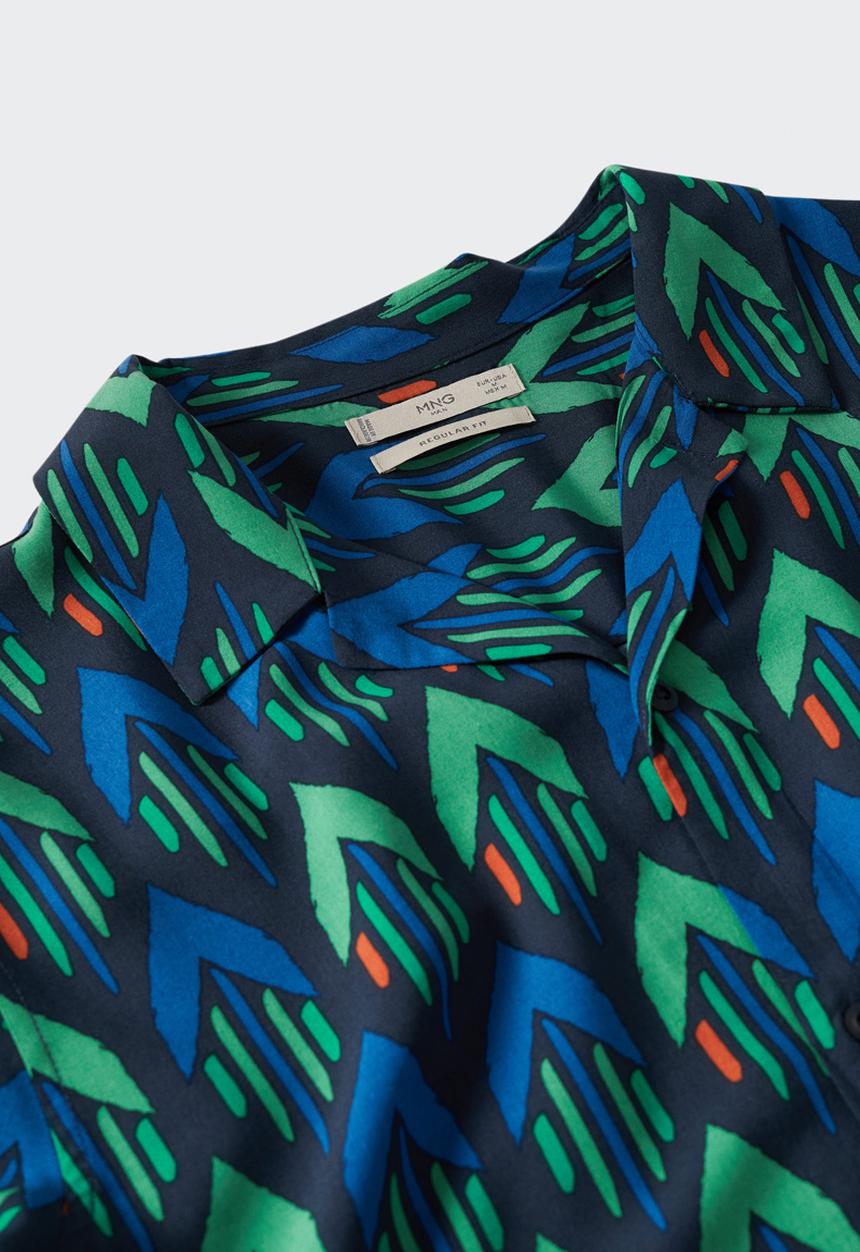 MANGO - Sanjose shirt - navy