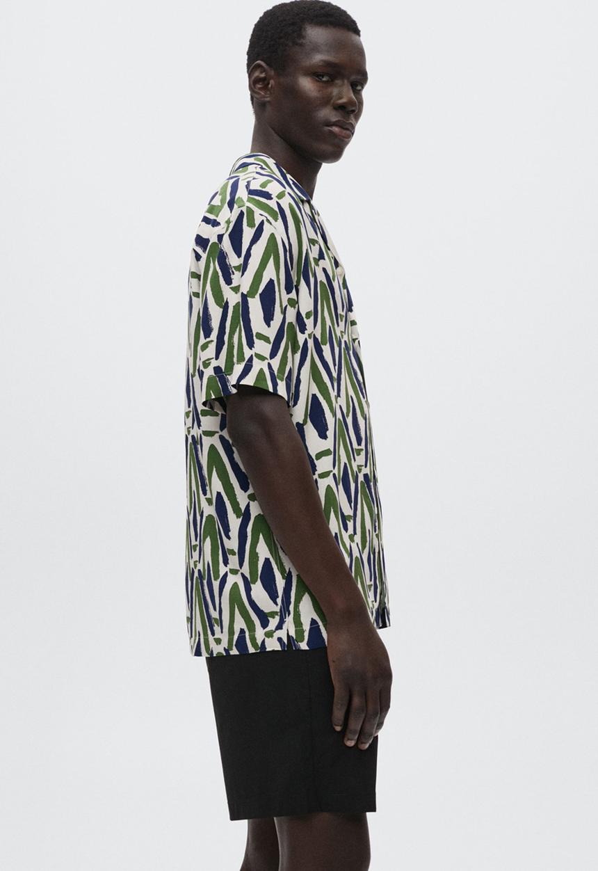 MANGO - Retamar shirt - beige