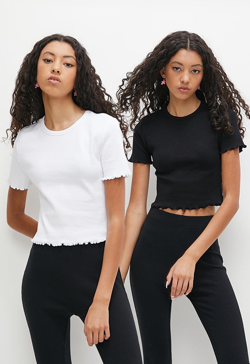 Blake - 2 Pack baby tee -  black & white