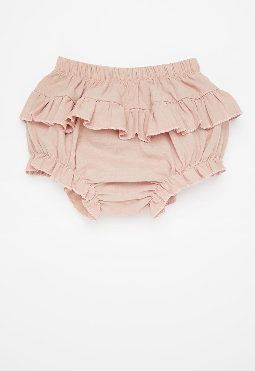 Pop Candy - Baby ruffle shorts - pink