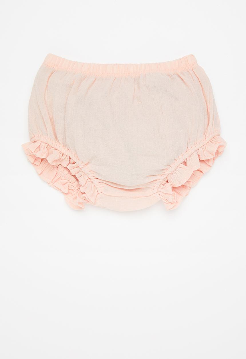 Pop Candy - Baby ruffle shorts - pink