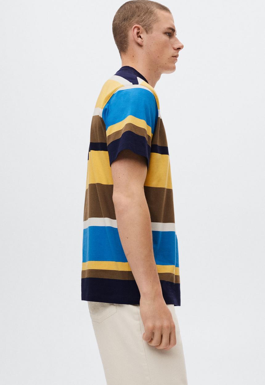 MANGO - Rivert  T-shirt- yellow