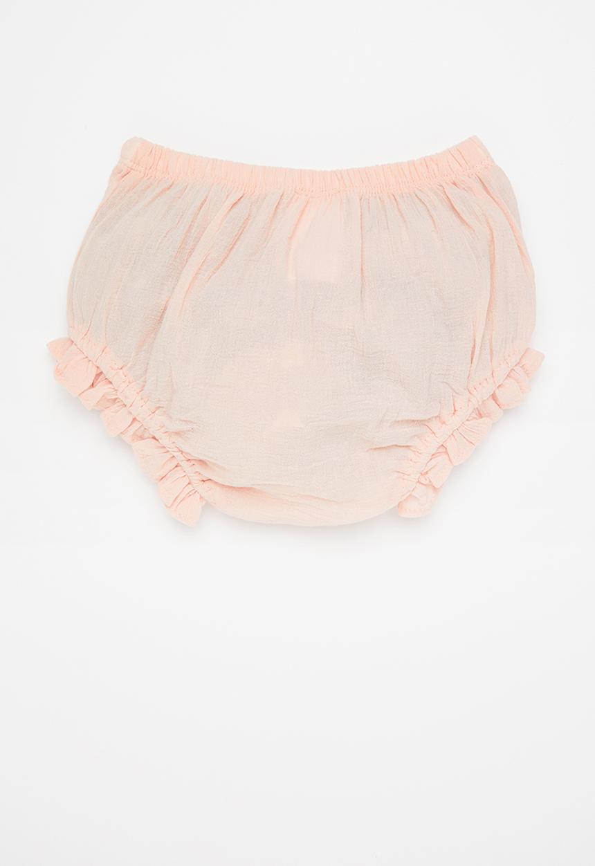 Pop Candy - Baby ruffle shorts - pink