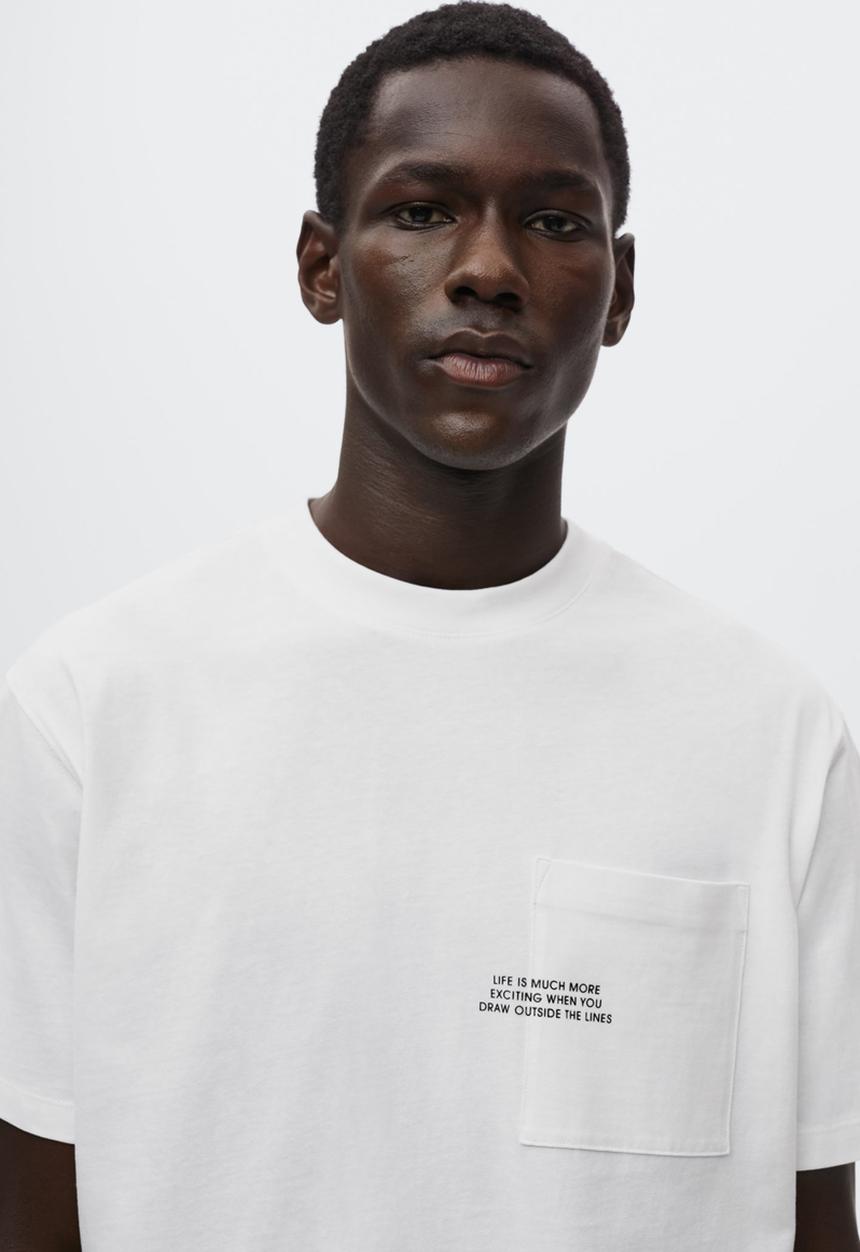 MANGO - Clavel relaxed t-shirt - white
