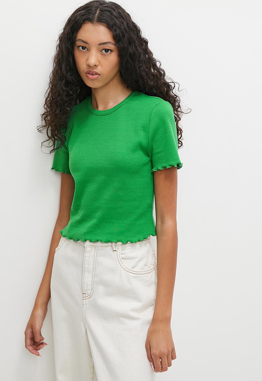 Blake - Baby tee - emerald