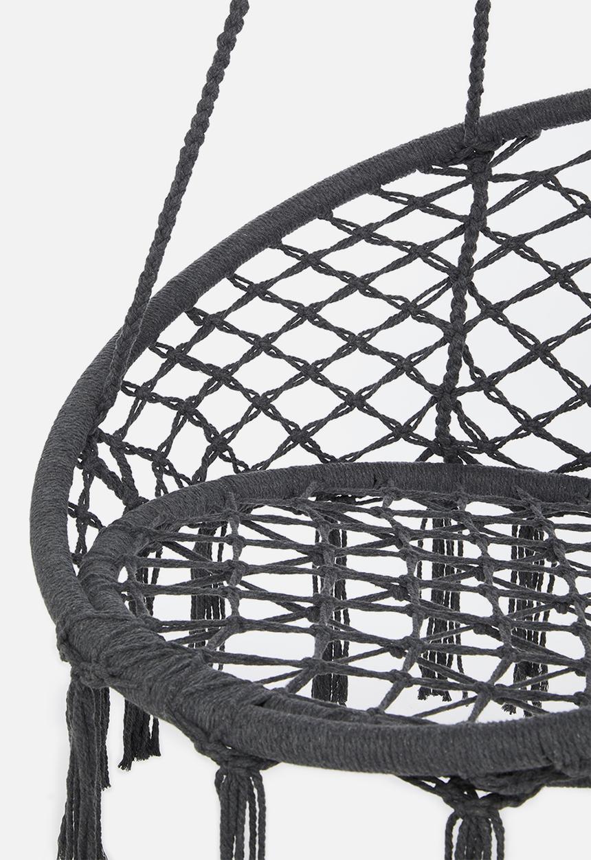 H&S - Hanging chair - black