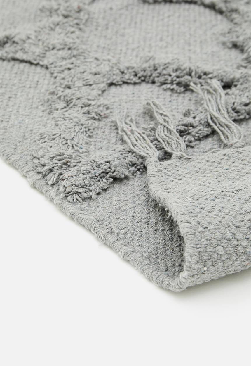 Sixth Floor - Shia tufted runner - grey