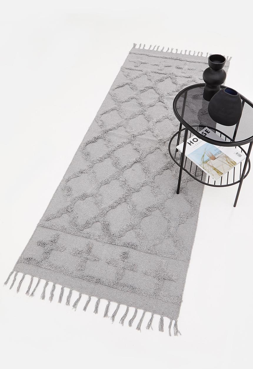 Sixth Floor - Shia tufted runner - grey