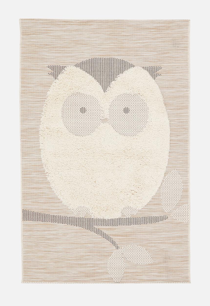 Fotakis - Owl rug - natural