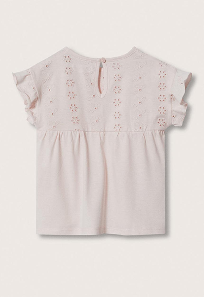 MANGO - T-shirt emily - pink