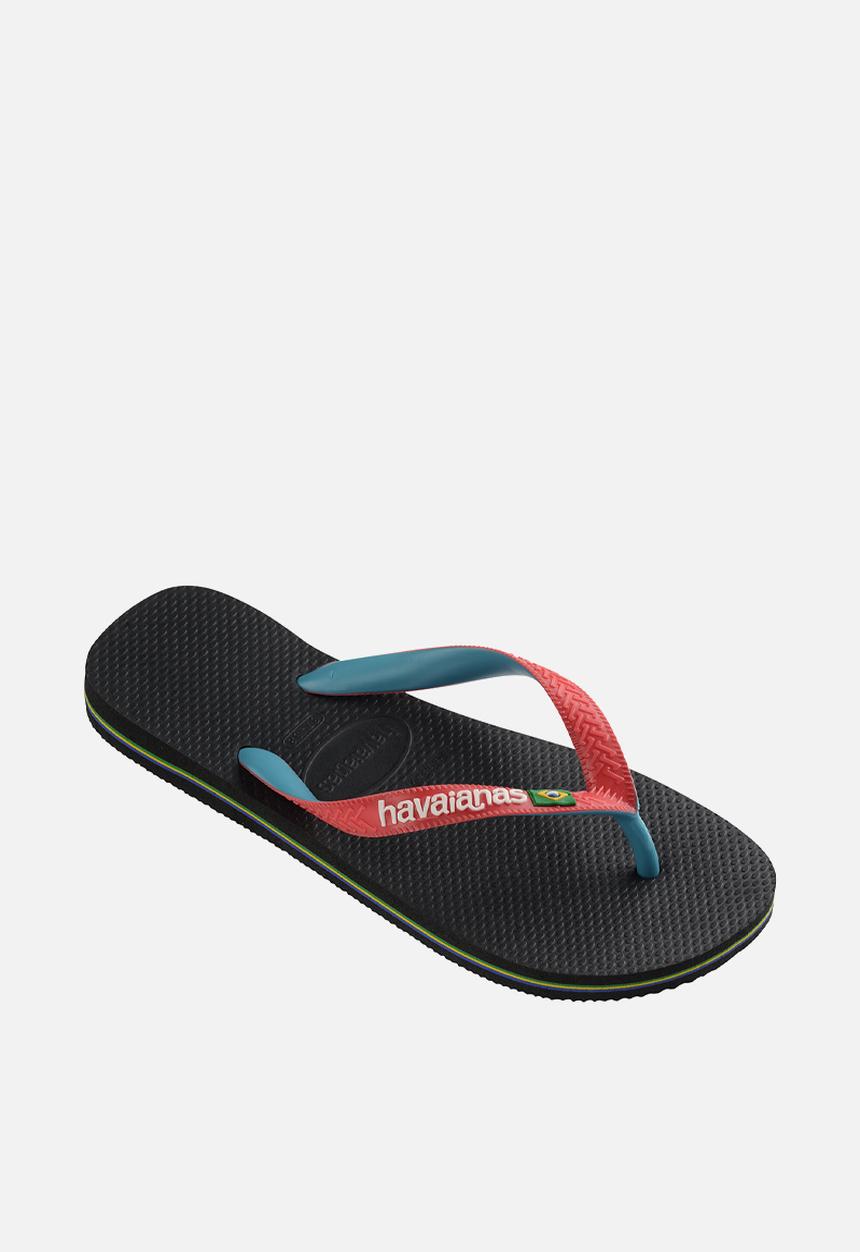Havaianas - Brazil mix - black & ruby red