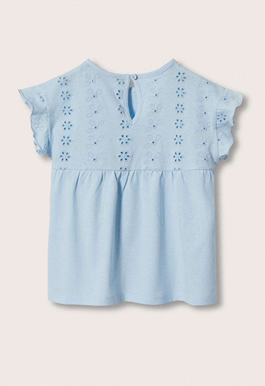 MANGO - T-shirt emily - blue