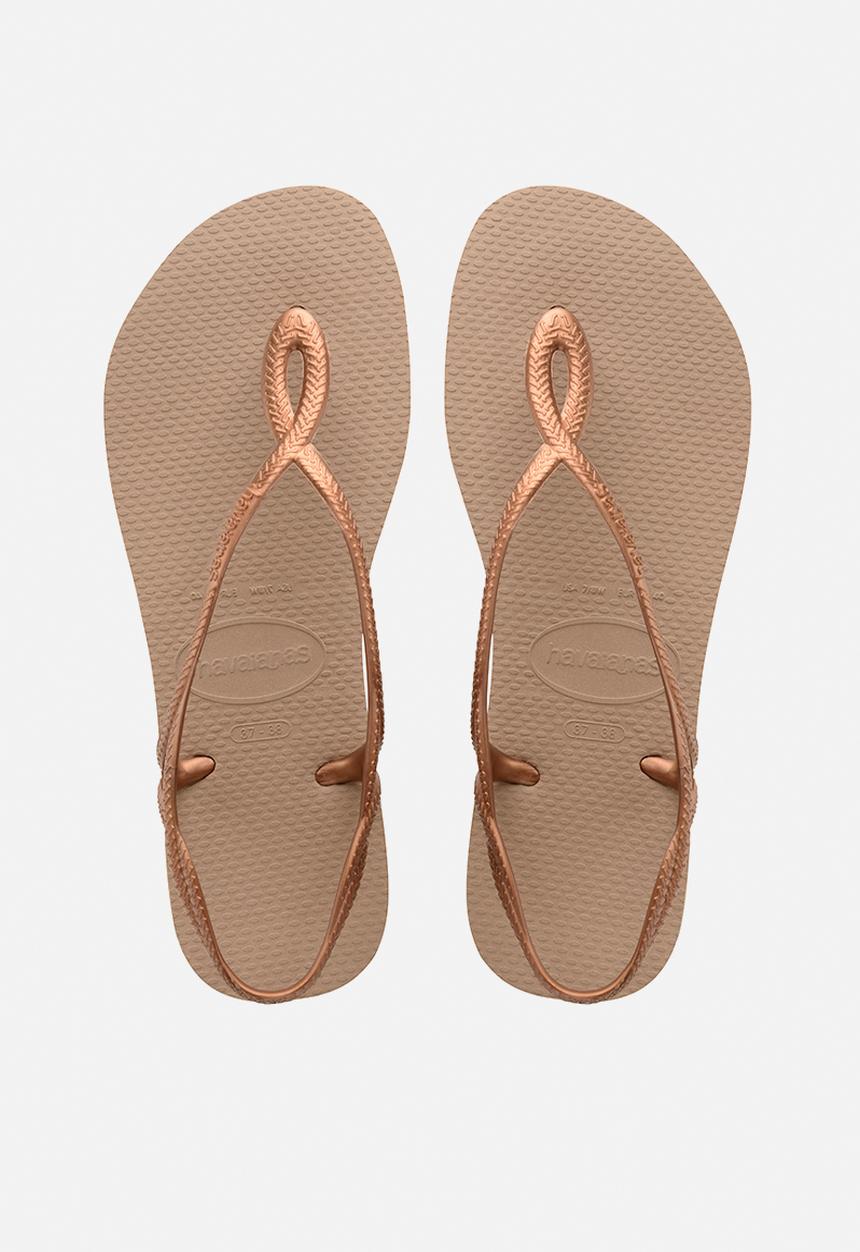 Havaianas - Luna - rose gold / rose gold