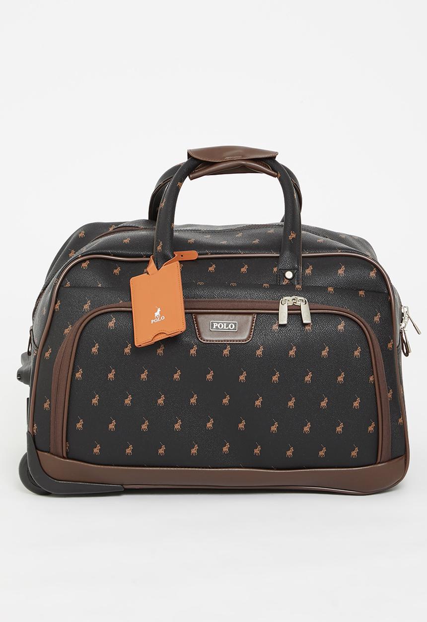 POLO - Carry on travel duffle - black