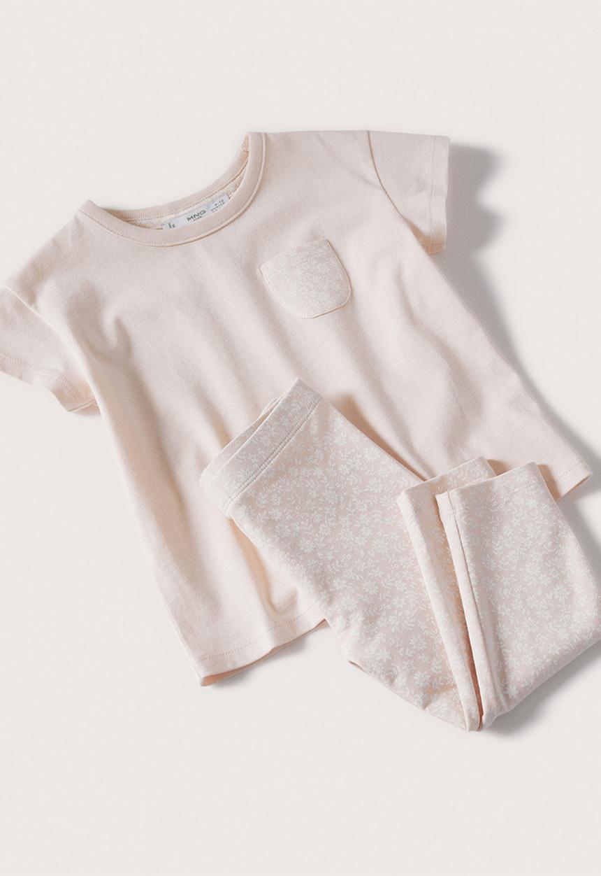 MANGO - T-shirt elia - pink
