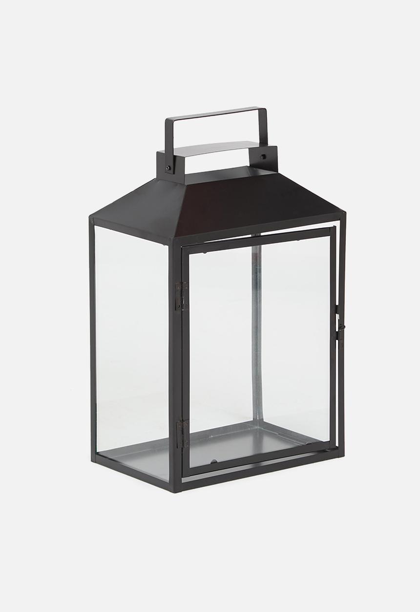 H&S - Metal lantern set of 3 - black