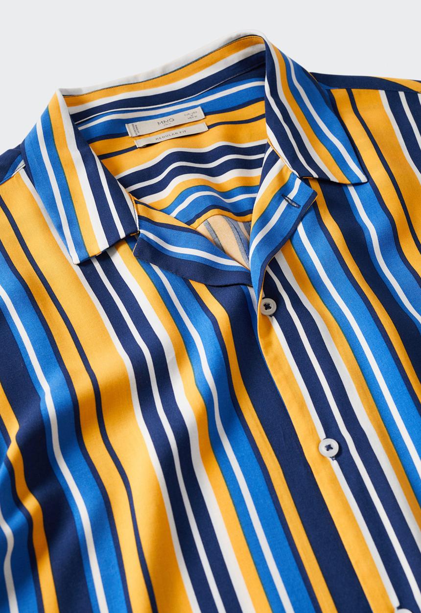 MANGO - Paraiso shirt - yellow