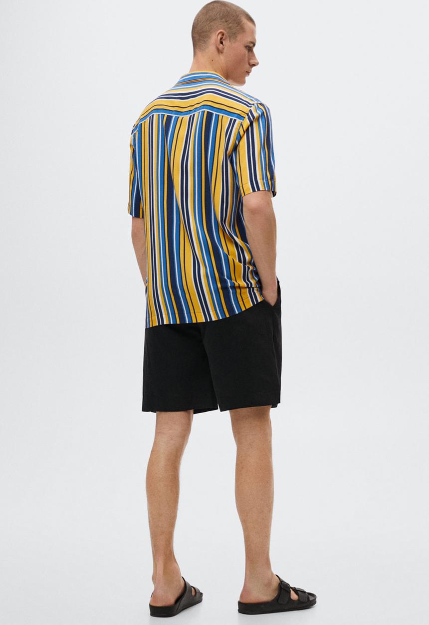 MANGO - Paraiso shirt - yellow