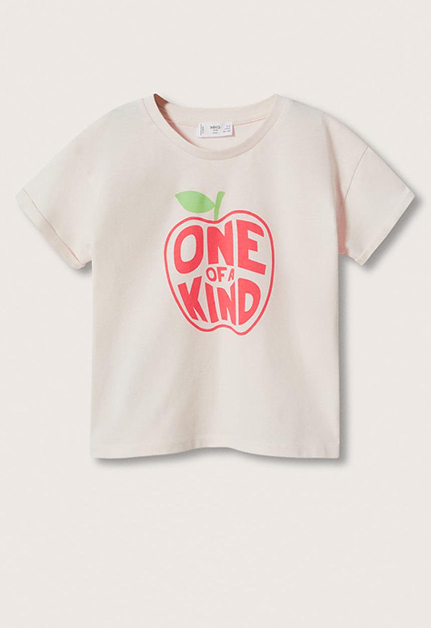 MANGO - T-shirt vacay - pink