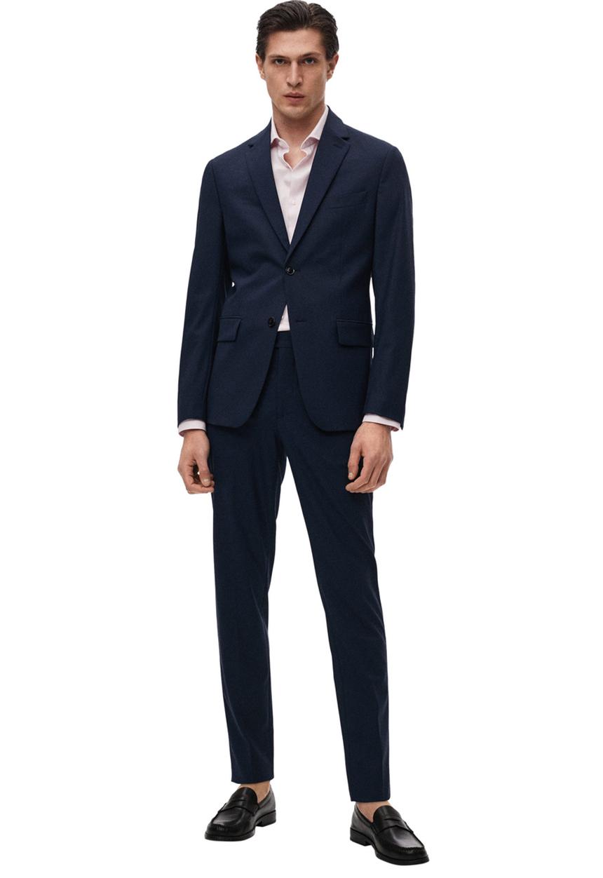 MANGO - Lakecity slim fit shirt - light pink