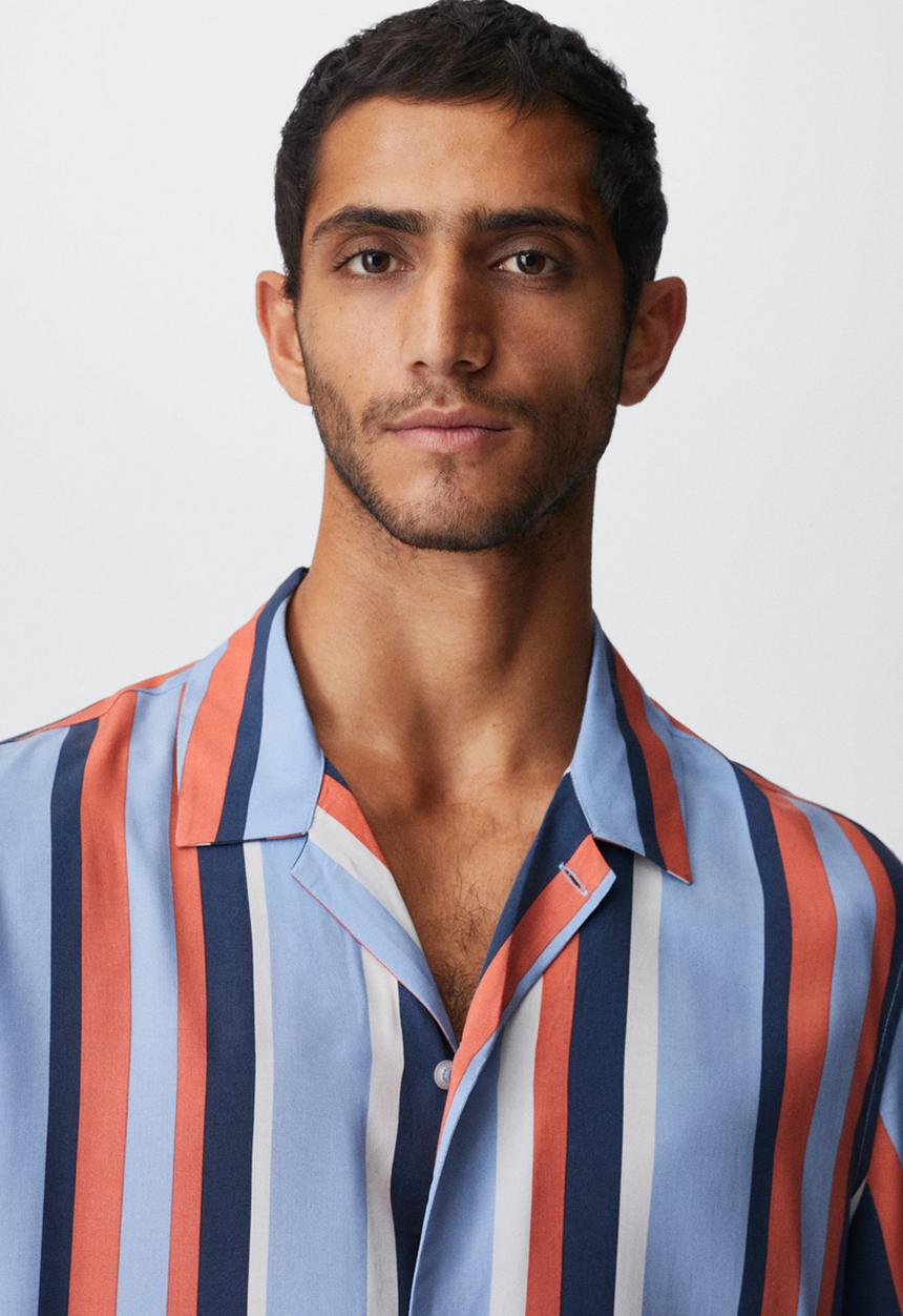 MANGO - Carvajal shirt  - blue