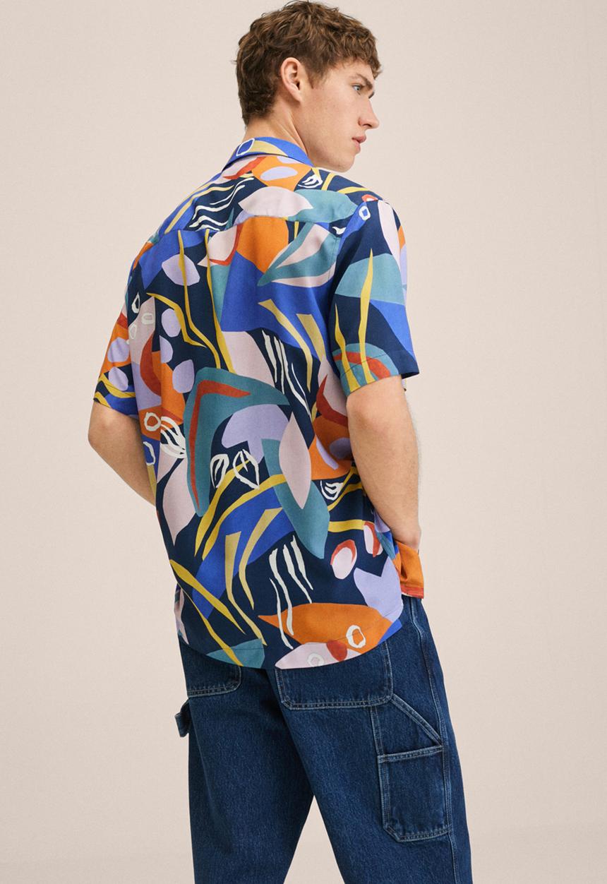 MANGO - Palamos shirt - blue