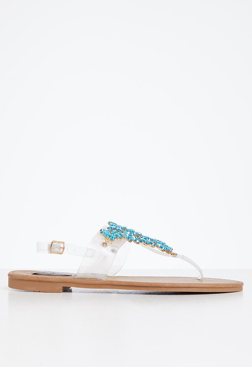 Madison® - Cassidy t-bar sandal - metallic blue