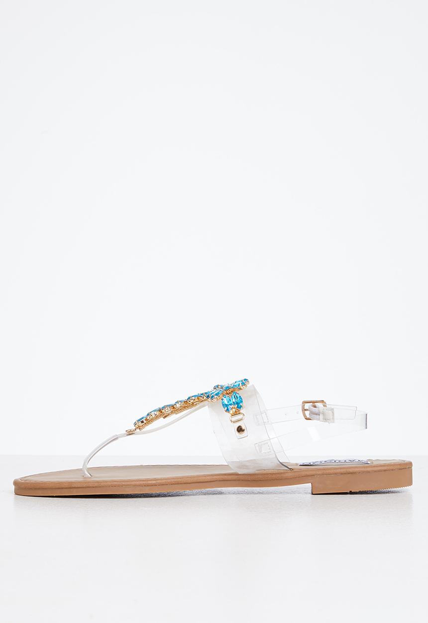 Madison® - Cassidy t-bar sandal - metallic blue