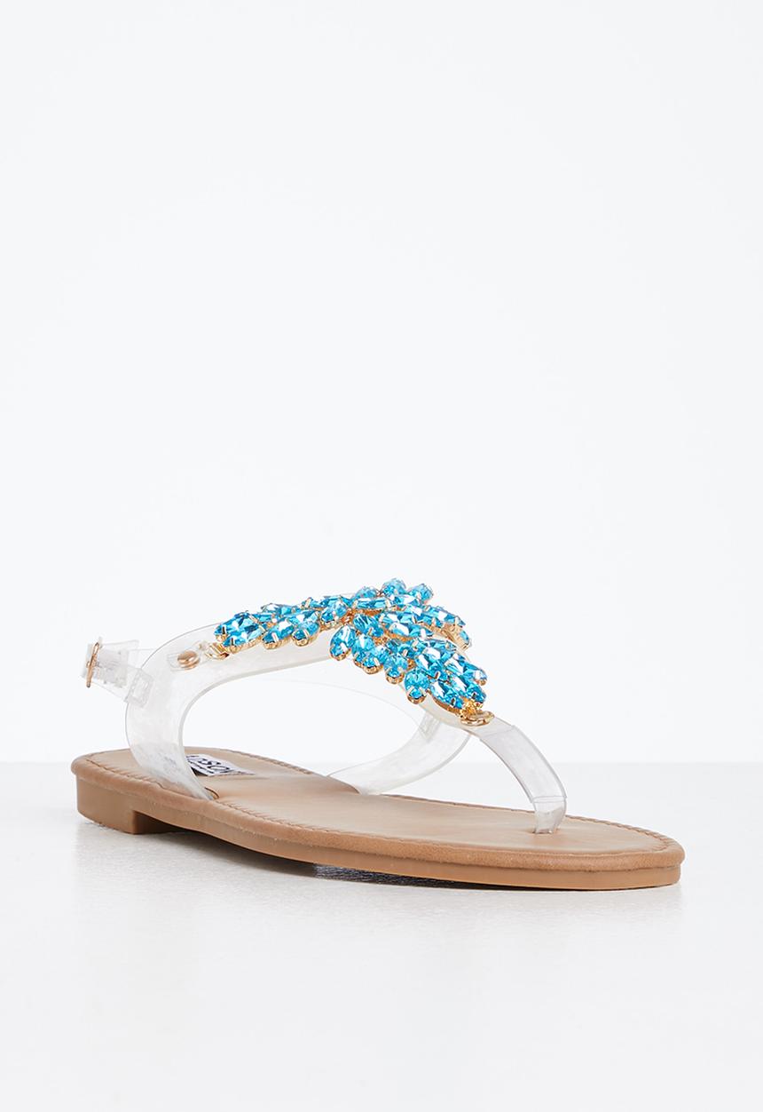 Madison® - Cassidy t-bar sandal - metallic blue