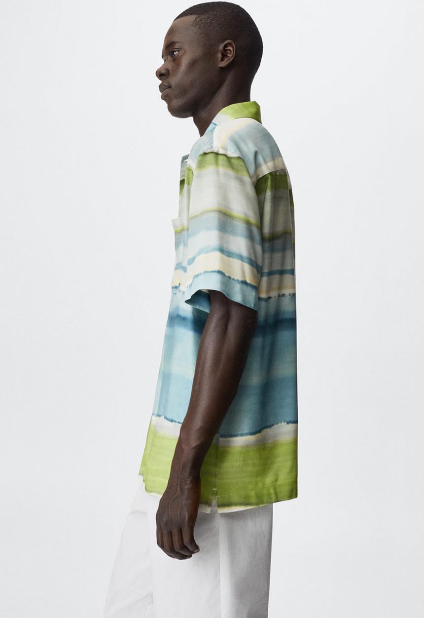 MANGO - Morell shirt - green
