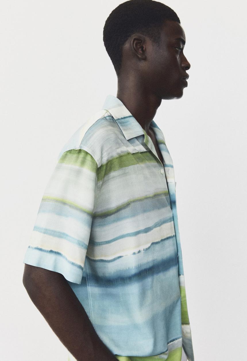 MANGO - Morell shirt - green