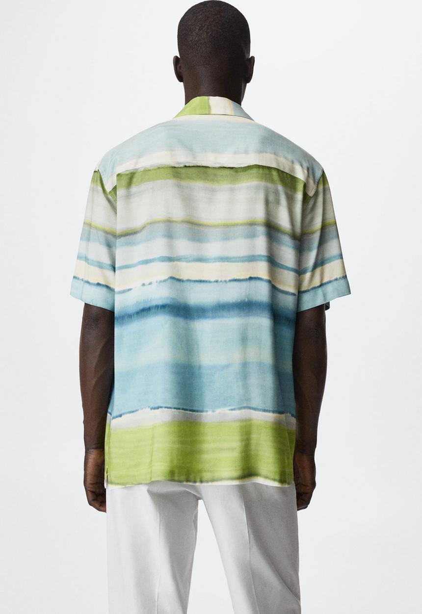 MANGO - Morell shirt - green