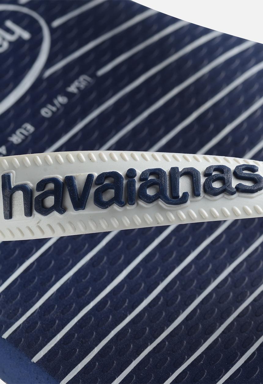 Havaianas - Top nautical - navy blue & white