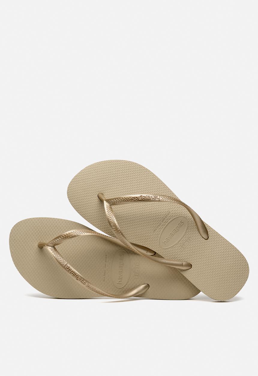 Havaianas - Kids slim - sand grey/light golden
