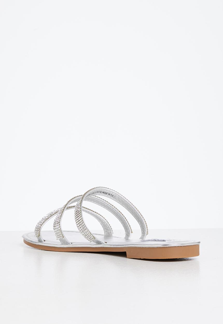 Madison® - Chanel slide sandal - silver