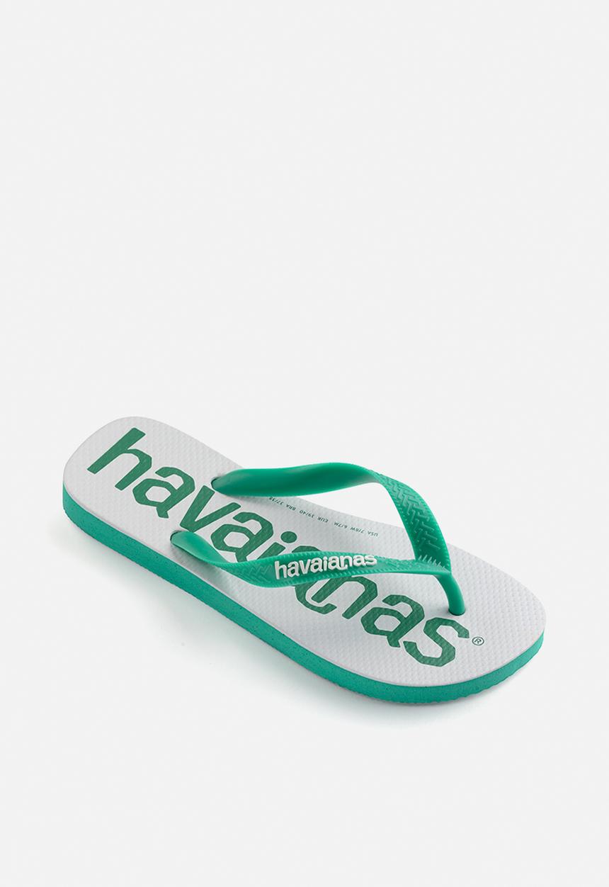 Havaianas - Top logo mania 2 - green white