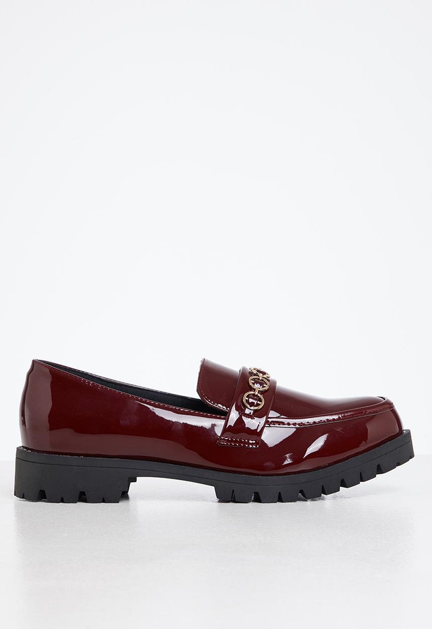 Madison® - Dalary lug sole loafer - burgundy