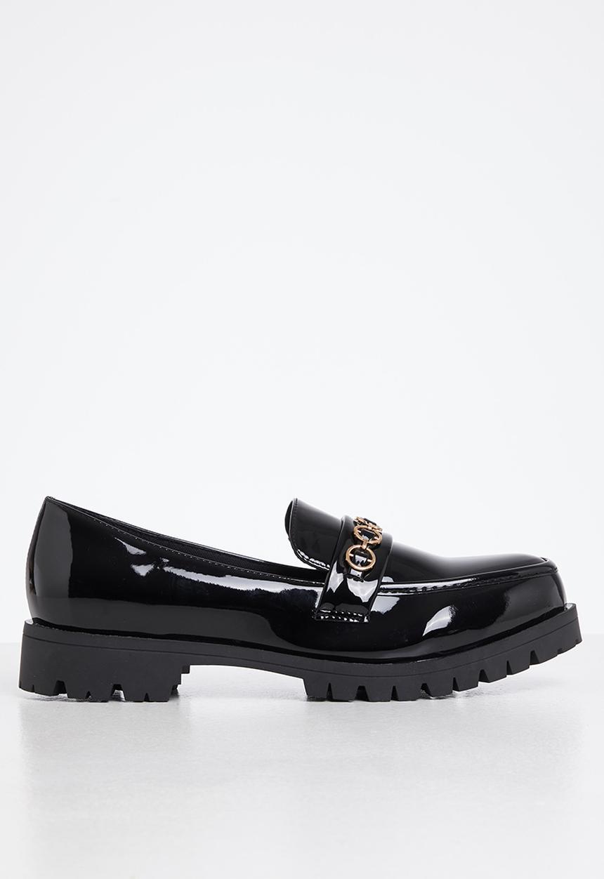 Madison® - Dalary lug sole loafer - black