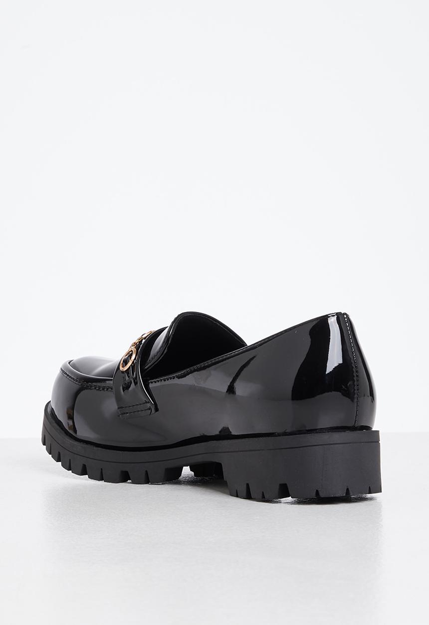 Madison® - Dalary lug sole loafer - black