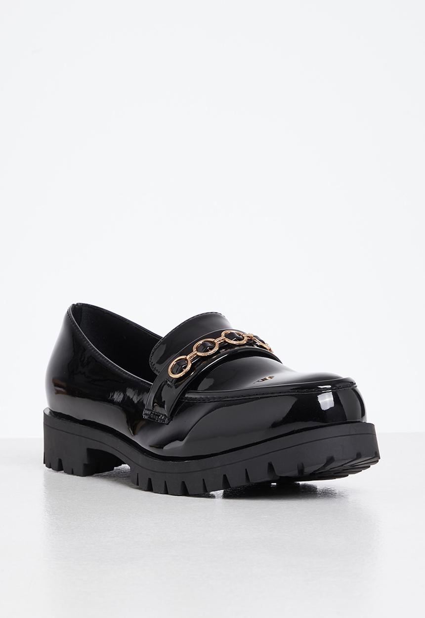 Madison® - Dalary lug sole loafer - black