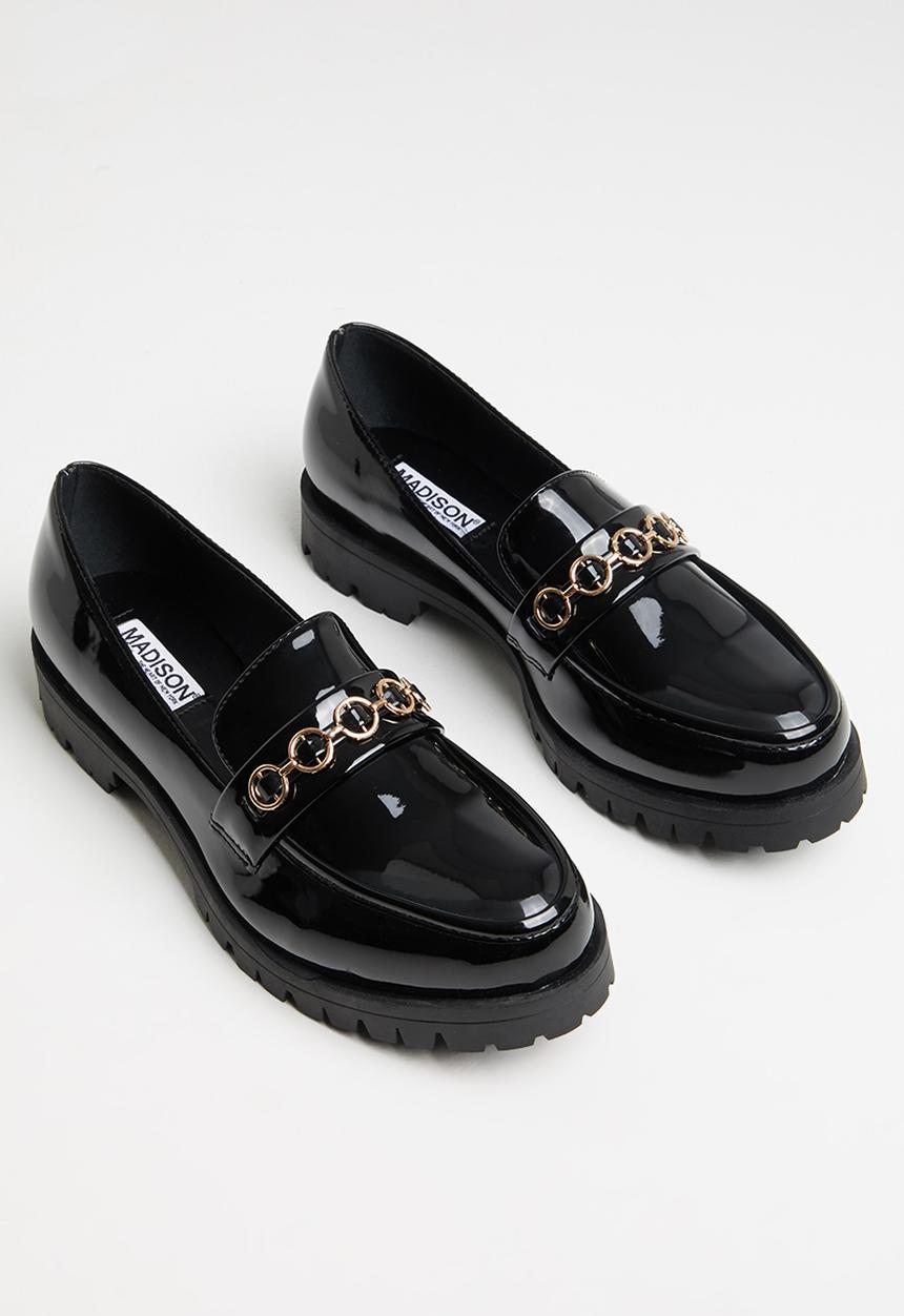 Madison® - Dalary lug sole loafer - black