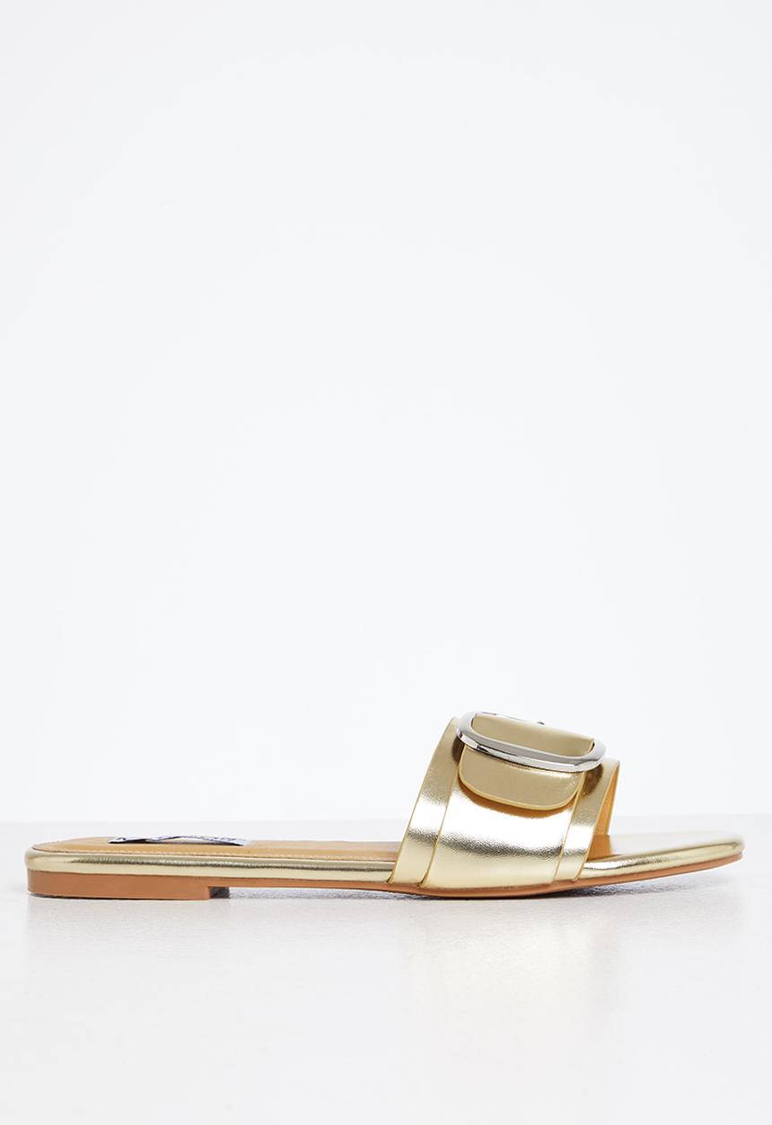 Madison® - Caylee big buckle slide - gold